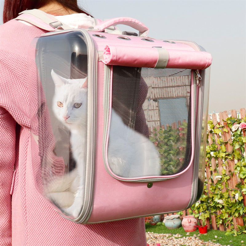 Space Capsule Cat Backpack – Für neugierige Samtpfoten mit Weitblick